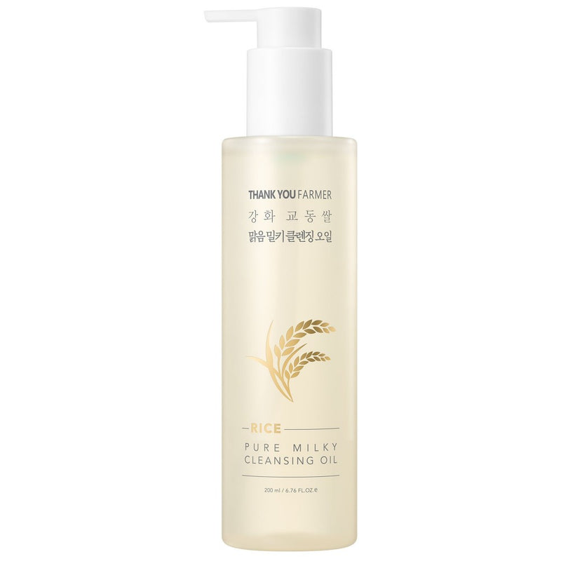 THANK YOU FARMER RICE PURE MILKY CLEANSING OIL 200ML