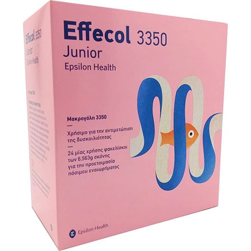 Epsilon Health Effecol 3350 Junior Ειδικό Συμπλήρωμα Διατροφής 24 φακελίσκοι