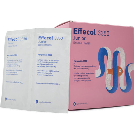 Epsilon Health Effecol 3350 Junior Ειδικό Συμπλήρωμα Διατροφής 24 φακελίσκοι