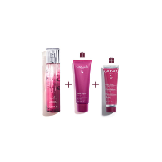 Caudalie Promo The De Vignes Fresh Fragrance 50ml & Δώρο The des Vignes Shower Gel 50ml & The des Vignes Hand & Nail Repair Cream 30ml