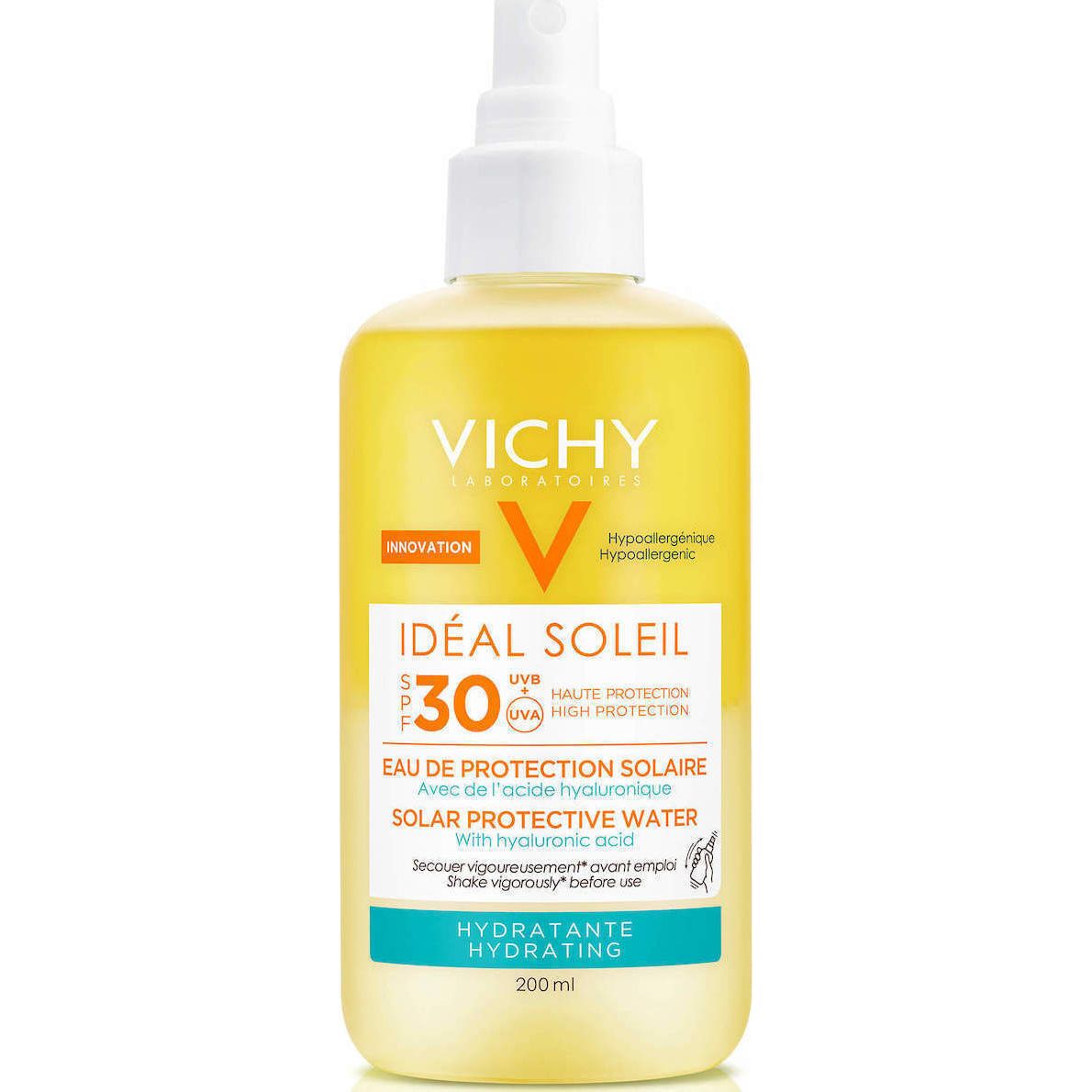 Vichy Capital Soleil Hydrating Αδιάβροχη Αντηλιακή Λοσιόν για το Σώμα SPF30 σε Spray 200ml
