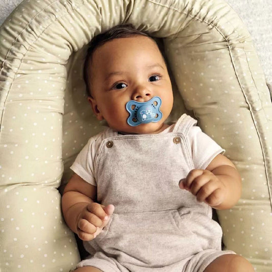 Mam Πιπίλες Σιλικόνης I Love Mummy Μπεζ/Μπλε για 2-6 μηνών 2τμχ