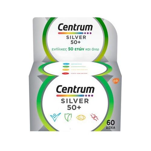 CENTRUM SILVER 50+(A-ZINC) 60TABL