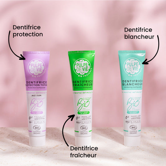 Pulpe de Vie Protection toothpaste with fluoride