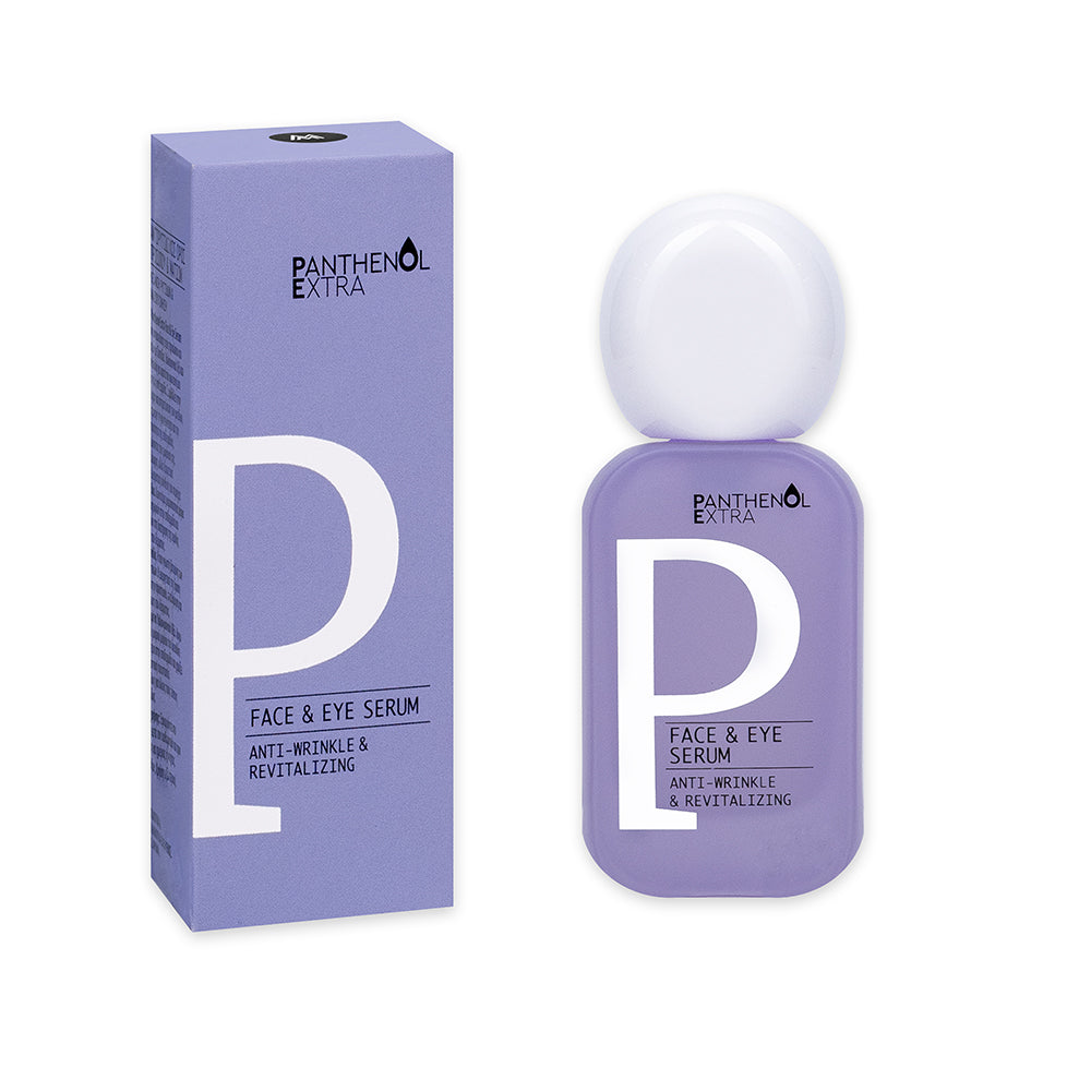 Panthenol Extra Face & Eye New Formula Αντιρυτιδικός Ορός Προσώπου & Ματιών, 30ml