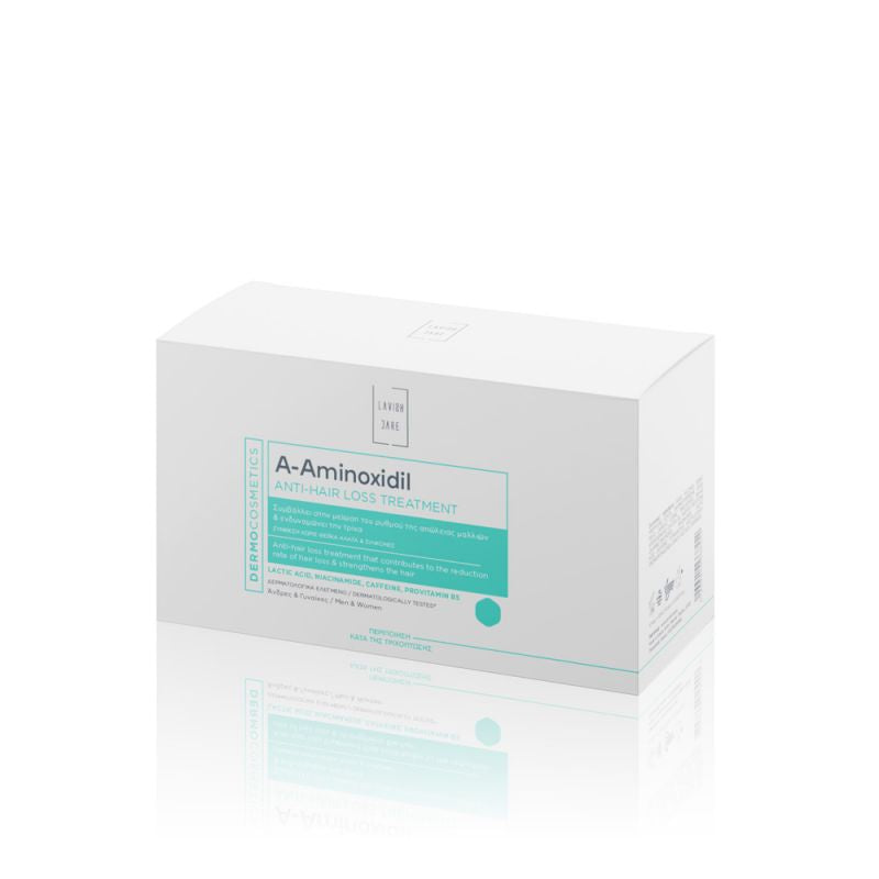LAVISH CARE Dermocosmetics A-Aminoxidil Anti-Hair Loss Treatment Εξειδικευμένη Αγωγή με Αμπούλες Κατά της Τριχόπτωσης 10x10ml