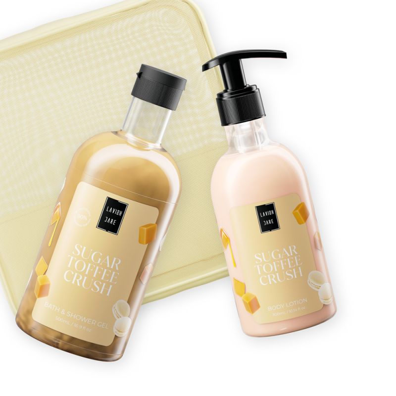 Lavish Care PROMO Sugar Toffee Crush - Body Care Bag Set