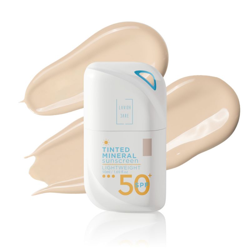 Lavish Care - Tinted Mineral Sunscreen SPF50 No1 Light Shade - Αντηλιακό Προσώπου - 50ml
