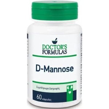 Doctor's Formulas D-Mannose Συμπλήρωμα Διατροφή Για Τη Φυσιολογική Λειτουργία Tου Ουροποιητικού Συστήματος 30 Κάψουλες