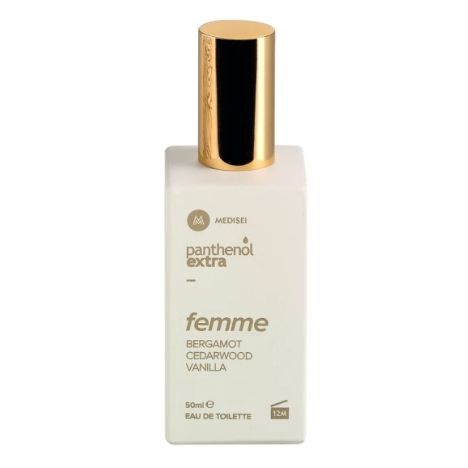 Panthenol Extra Femme Eau de Toilette Bergamot Cedarwood Vanilla Γυναικείο Άρωμα 50ml