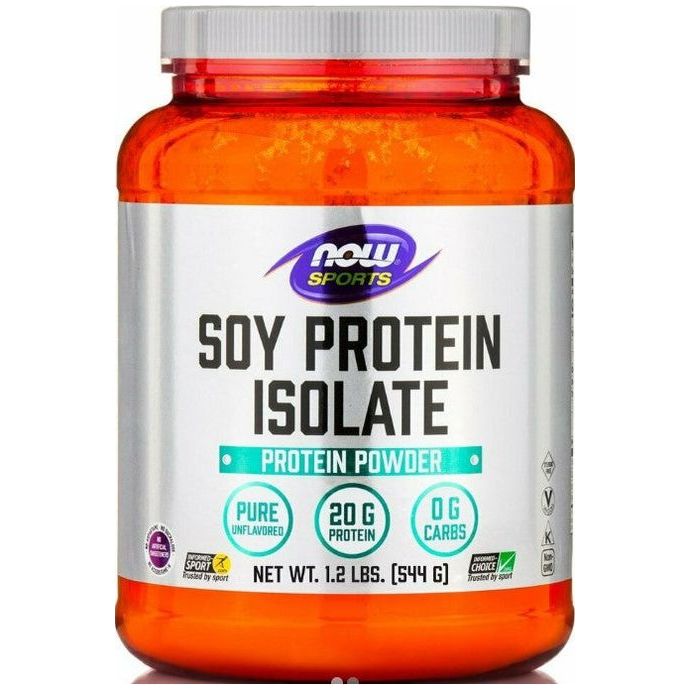 Now Foods Soy Protein Isolate Non-Gmo 1.2 lb 544gr