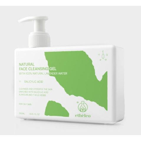 Etheleo Natural Face Cleansing Gel + Salicylic Acid 250ml