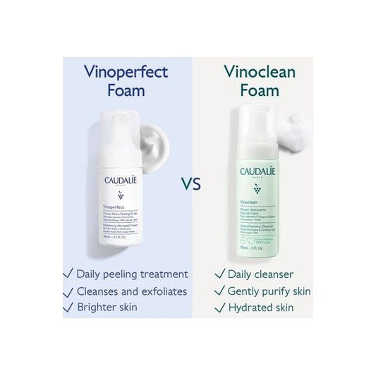 Caudalie Vinoperfect Brightening Micropeel Foam , 100ml