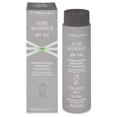 L'ERBOLARIO LODI HYALURONIC ACID FOR HIM TONING SHOWER SHAMPOO