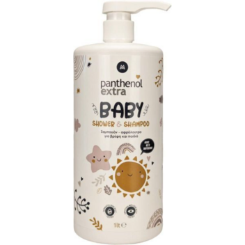 Medisei Panthenol Extra 2 Σε 1 Baby Shampoo & Bath 1Lt