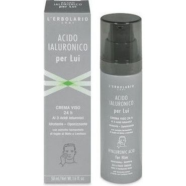 L'ERBOLARIO LODI HYALURONIC ACID FOR HIM 24H FACE CREAM