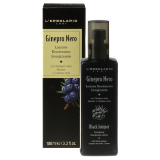 L' Erbolario Black Juniper Φυσικό Αποσμητικό σε Spray Χωρίς Αλουμίνιο 100ml