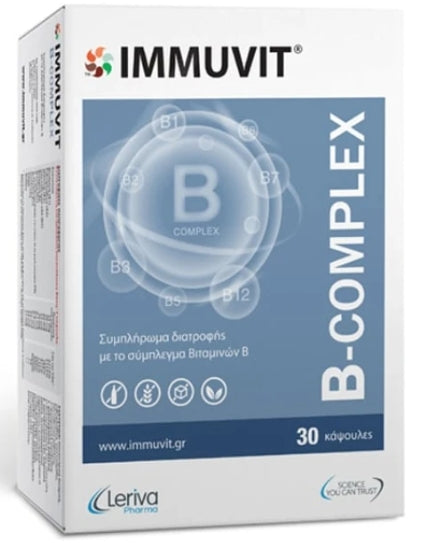 Leriva Pharma B-Complex, 30caps