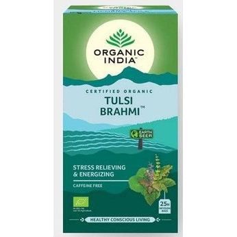 Organic India Τσάι 25 Φακελάκια με Άρωμα Brahmi