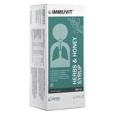 Immuvit Herbs & Honey Syrup 150ml