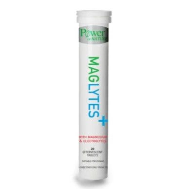 Power Health Maglytes Stevia, με Μαγνήσιο και Ηλεκτρολύτες, 20 Αναβράζοντα Δισκία