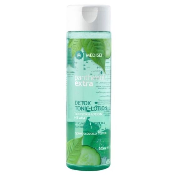 Panthenol Extra Detox Tonic Lotion Τονωτική Λοσιόν Καθαρισμού Προσώπου με AHA 200ml