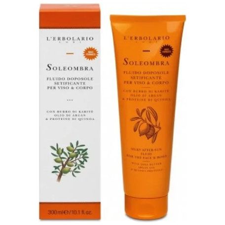 L Erbolario Soleombra After Sun Fluid Doposole after Sun Για Πρόσωπο & Σώμα 300ml