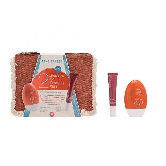 Panthenol Extra Σετ με Αντηλιακό Προσώπου, Serum & Νεσεσέρ SPF50 3τμχ