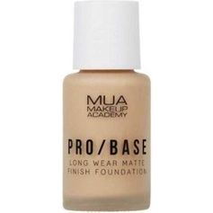 MUA PRO/BASE MATTE FINISH FOUNDATION - 142
