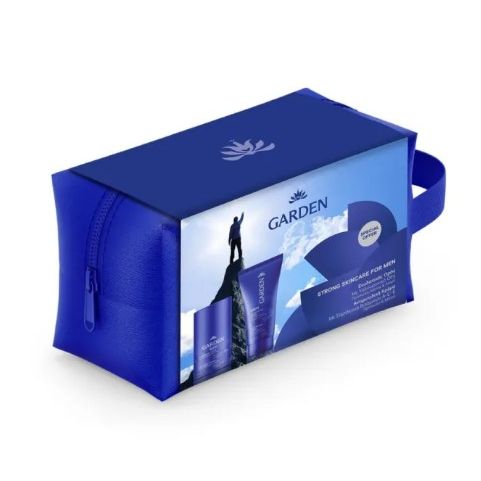 Garden PROMO Men Unstoppable Freshness Bag Αποσμητικό Roll On με Έλαιο Φασκόμηλου 50ml & Gel Καθαρισμού 3 σε 1 με Εκχύλισμα Φλοιού Ιτιάς 200ml