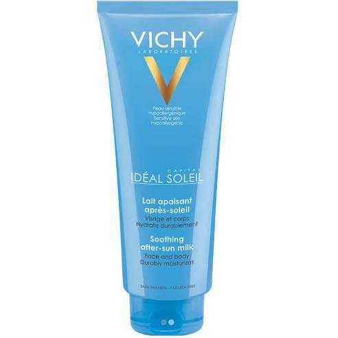 Vichy Capital Ideal Soleil After Sun Γαλάκτωμα για Πρόσωπο και Σώμα με Ιαματικό Νερό & Υαλουρονικό Οξύ για Ευαίσθητο Δέρμα 300ml