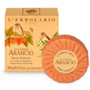 L'ERBOLARIO ACCORDO ARANCIO SAPONE PROFUMATO 100G.