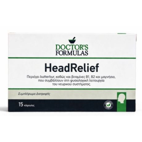 Doctor's Formulas Headrelief, 15caps