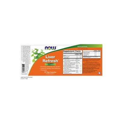 Now Foods Liver Refresh 90 φυτικές κάψουλες