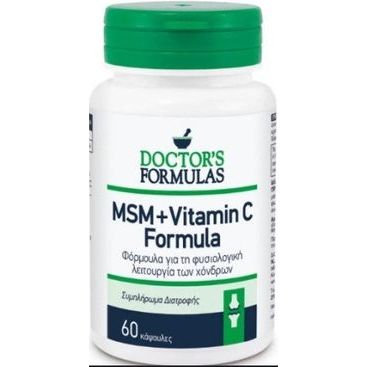 Doctor's Formulas MSM + Vitamin C Formula 60Κάψουλες