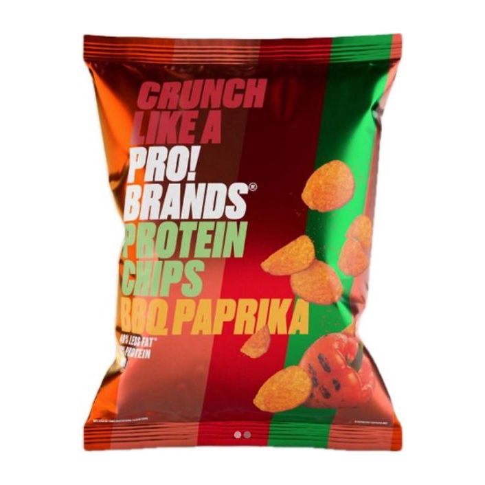 Pro!Brands Πατατάκια Πρωτεΐνης με Γεύση BBQ 50gr