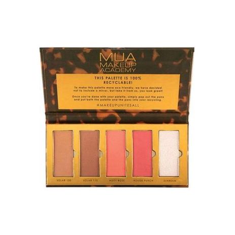 MUA FACE PALETTE GOLDEN HOUR