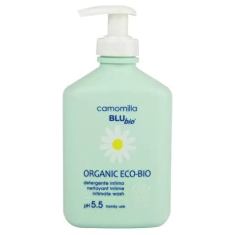 Camomilla Blu Organic Eco-Bio Intimate Wash Ph 5.5 Υγρό Καθαρισμού για την Ευαίσθητη Περιοχή 300ml