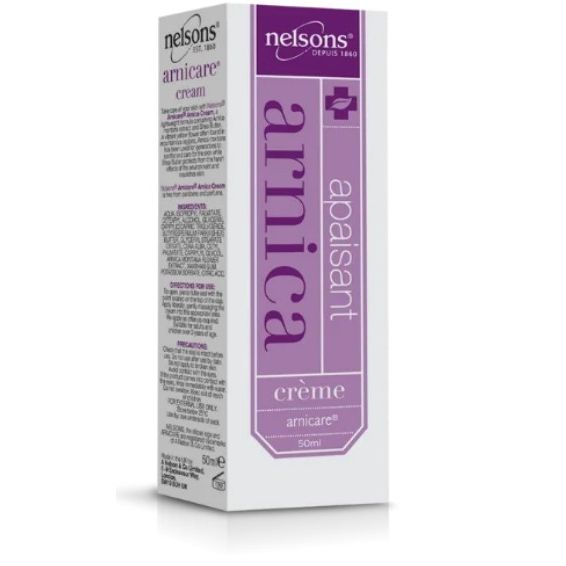 POWER HEALTH Nelsons Soothing Arnicare Cream Κρέμα Άρνικας για Ανακούφιση και Αναζωογόνηση 50ML
