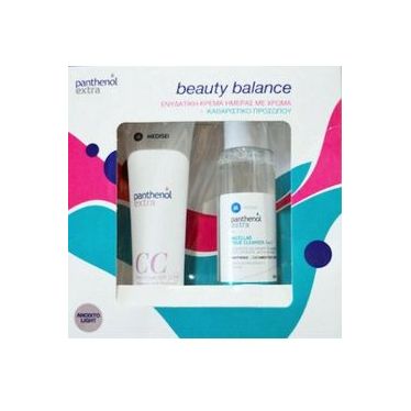 Medisei Panthenol Extra CC Σετ Περιποίησης με Κρέμα Προσώπου για Λιπαρές Επιδερμίδες