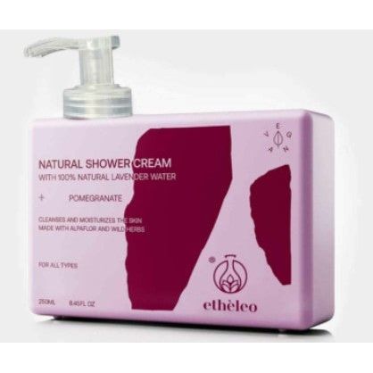 Etheleo Pomegranate Κρεμώδες Αφρόλουτρο 250ml