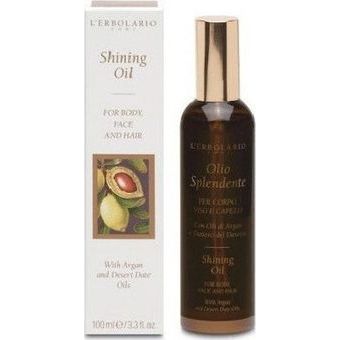 L' Erbolario Shining Oil For Body, Face And Hair 100ml