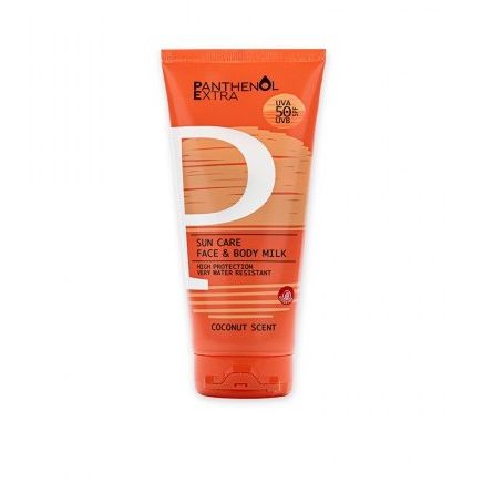 Panthenol Extra Sun Care Face & Body Milk Αντηλιακό Γαλάκτωμα Προσώπου και Σώματος SPF50 100ml