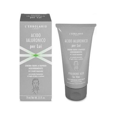 L'ERBOLARIO LODI HYALURONIC ACID FOR HIM QUICK ABSORBING HAND CREAM