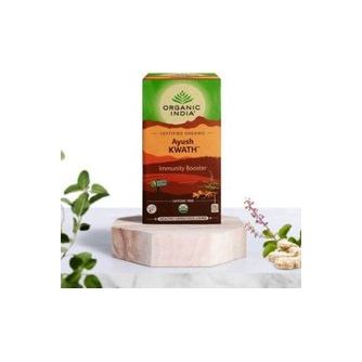 Organic India Τσάι 25 Φακελάκια με Άρωμα Ayush Kwath