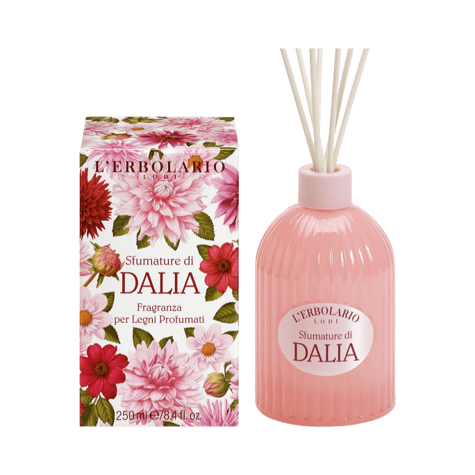 L’Erbolario Sfumature Di Dalia Fragranza Per Legni Profumati Αρωματικό Χώρου με Στικ (Ντάλια) 250ml
