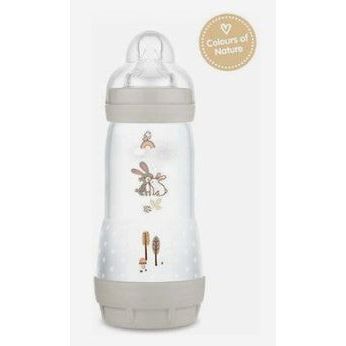Mam Πλαστικό Μπιμπερό Easy Start Anti-Colic Forest Κατά των Κολικών με Θηλή Σιλικόνης 320ml για 4+ μηνών