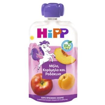 Hipp Hippis с вкус на ябълка, кактус и праскова без захар 100 г за деца над 12 месеца