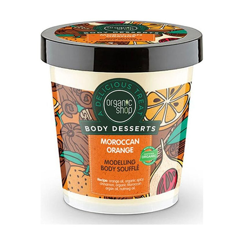 Organic Shop Body Desserts Slimming and Cellulite Body Cream Moroccan Orange 450ml
