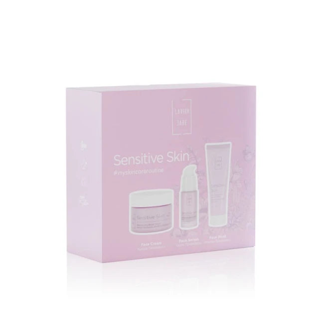 Lavish Care PROMO Sensitive Skin Rebalancing Boost Κρέμα Ημέρας Προσώπου για Επανεξισορρόπηση 50ml - Face Serum Καταπραϋντικός Ορός Προσώπου 30ml - Anti Redness Face Mask Καταπραϋντική Μάσκα Προσώπου 75ml